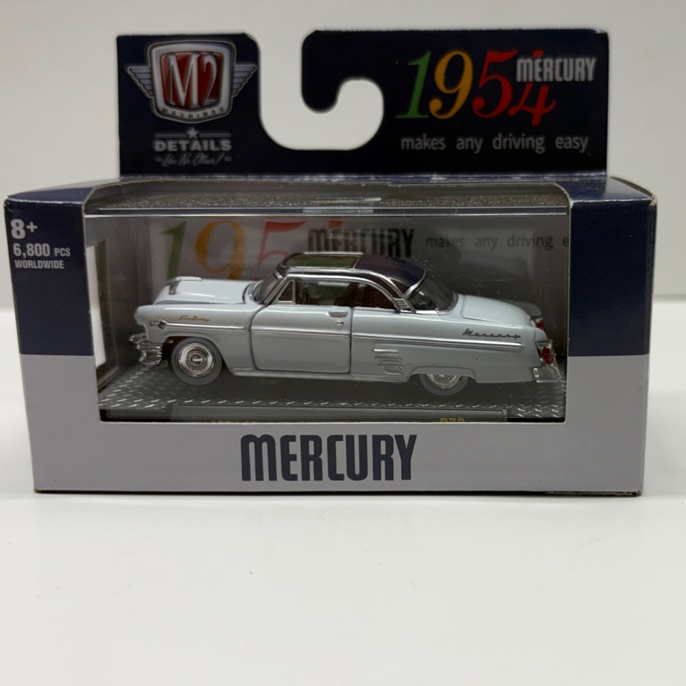M2 Machines 1954 Mercury Diecast Model Car - Silver